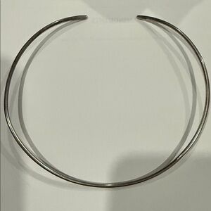 Silver 925 Metal Choker Necklace